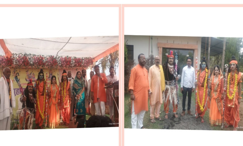 निषादराज-जयंती-के-अवसर-पर-बर्मन-माझी-समाज-द्वारा-निकाली-गई-भव्य-शोभायात्रा
