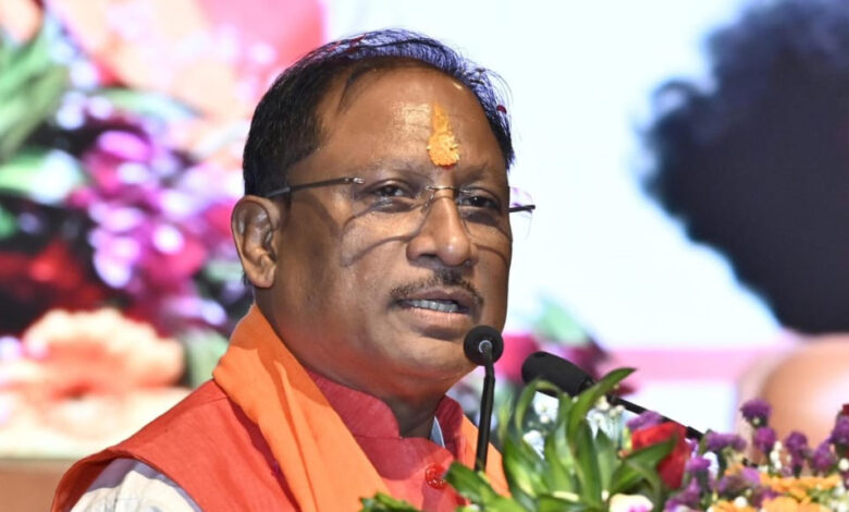 योग-आयोग-के-नवनियुक्त-अध्यक्ष-के-पदभार-ग्रहण-हेतु-अभिनंदन-समारोह-में-शामिल-हुए-मुख्यमंत्री-श्री-विष्णु-देव-साय