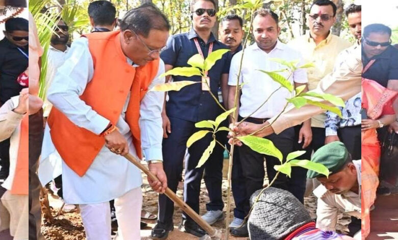मुख्यमंत्री-विष्णुदेव-साय-ने-बगिया-में-पर्यावरण-वाटिका-का-किया-लोकार्पण