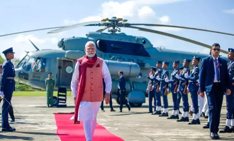 पीएम-मोदी-ने-श्रीलंका-यात्रा-में-भारतीय-वायुसेना-के-हेलिकॉप्‍टर-का-इस्‍तेमाल-किया,-दूसरी-बार-उठाया-बड़ा-कदम,-spg-थी-अलर्ट