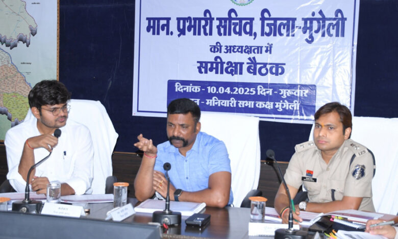 रायपुर-:-शासन-की-योजनाओं-का-बेहतर-क्रियान्वयन-सुनिश्चित-करें-प्रभारी-सचिव-डॉ-एस.-भारतीदासन