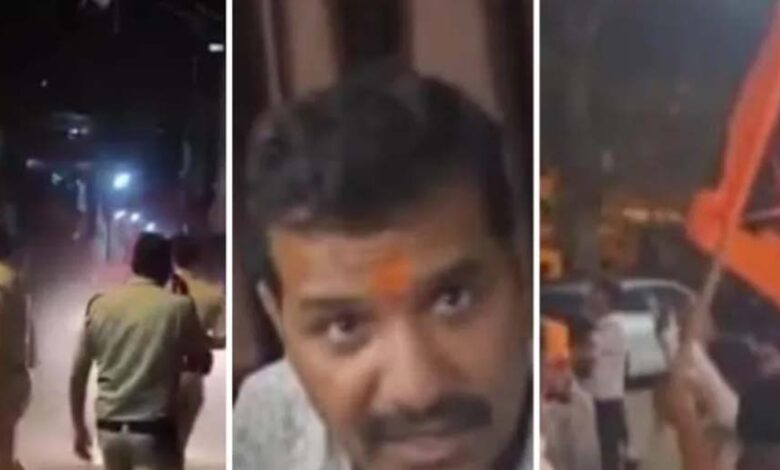 डीजे-बचाने-पर-हुआ-विवाद-तो-अराजक-तत्वों-ने-शोभायात्रा-पर-फेंके-ईंट-पत्थर,-वीडियो-के-आधार-पर-9-गिरफ्तार