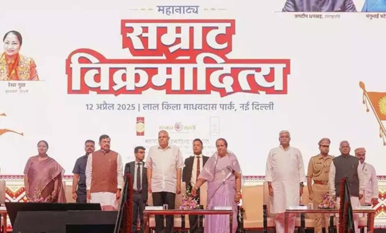 लाल-किले-ने-आज-सम्राट-विक्रमादित्य-की-कहानी-जन-जन-तक-पहुंचाई,-रोमांचित-हो-गए-दर्शक