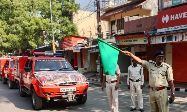 बिलासपुर-:-अग्नि-सुरक्षा-जागरूकता-के-लिए-शहर-में-निकाली-गई-रैली
