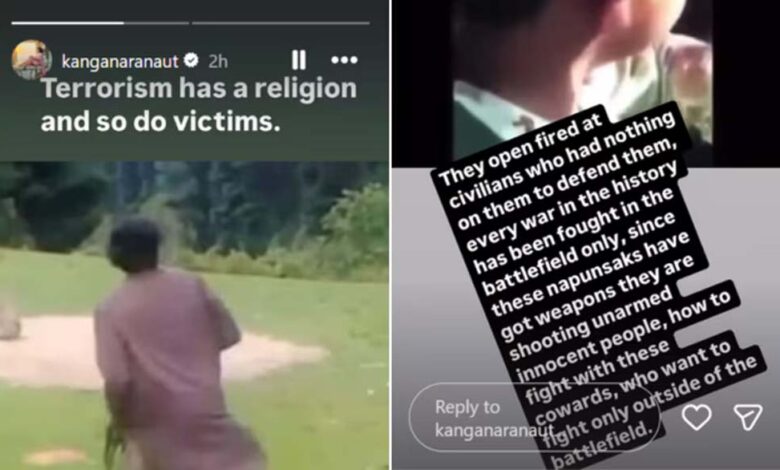 पहलगाम-में-हुए-इस-आतंकी-हमले-से-हर-कोई-हैरान,-अब-इस-मामले-में-कंगना-रनौत-ने-अपनी-प्रतिक्रिया-दी