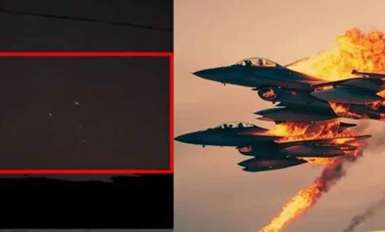 पाकिस्तान-एयरफोर्स-का-awacs-विमान-पंजाब-प्रांत-में-किया-ध्वस्त,-pak-के-तीन-फाइटर-जेट