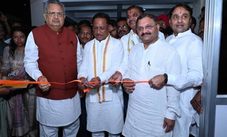 मुख्यमंत्री-साय-ने-शासकीय-क्षेत्रीय-मुद्रणालय-के-नवीन-भवन-का-किया-लोकार्पण